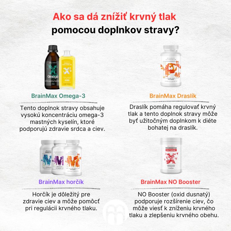 (Slovenčina) Jak lze snížit krevní tlak pomocí doplňků stravy
